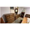 Image 1 : KROEHLER 4-PC BEDROOM SET INCLUDING; 9-DRAWER DRESSER WITH VANITY (66" X 18" X 30"), 5-DRAWER
