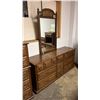 Image 3 : KROEHLER 4-PC BEDROOM SET INCLUDING; 9-DRAWER DRESSER WITH VANITY (66" X 18" X 30"), 5-DRAWER