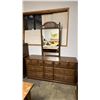 Image 5 : KROEHLER 4-PC BEDROOM SET INCLUDING; 9-DRAWER DRESSER WITH VANITY (66" X 18" X 30"), 5-DRAWER