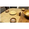 Image 4 : ASSORTED WOOD DINNERWARE