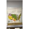 Image 1 : WESLEY SOCIAL STUDIES OUR AMERICA BACKGROUNDS & DEVELOPMENT SCROLL MAP