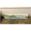 Image 1 : ORIGINAL OIL ON BOARD 27.5" X 7.5"
