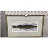 Image 1 : FRAMED LEP (2/275) BY FRANK TOWNSLEY TITLED "GLACIAL HARMONY" 28" X 17"