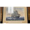 Image 2 : (4) FRAMED PRINTS BY A.J. W. BURGESS OF SHIPS 18" X 15"