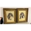 Image 1 : (2) ORNATE FRAMED PRINTS 18.5" X 24"