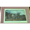Image 3 : (9) PIECES OF ASSORTED FRAMED ARTWORK