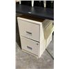 Image 5 : FOLDING TABLE, (2) NIGHT STANDS & 2-DRAWER METAL FILE CABINET