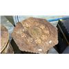 Image 2 : HEAVILY CARVED OCTAGONAL FOLDING SIDE TABLE