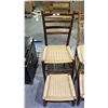 Image 2 : WOVEN CHAIR WITH FOOT REST