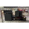 Image 1 : YAMAHA NATURAL SOUND AV RECEIVER HTR-2067, 5 SPEAKERS & SUBWOOFER