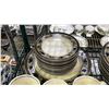 Image 4 : 57-PC MIKASA INTAGLIO CAC01 ARABELLA DINNERWARE SET