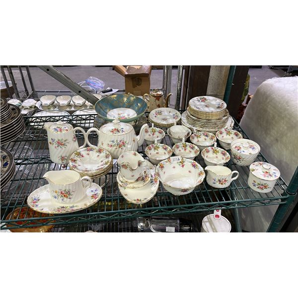 43-PC MINTON MARLOW BONE CHINA SET & 5-PC MINTON BONE CHINA SET