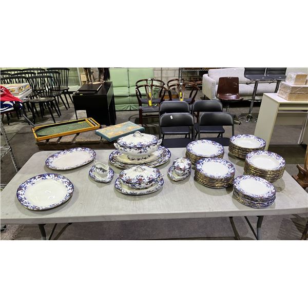 71-PC BRIDGEWOOD & SONS TYNE PORCELAIN CHINA SET