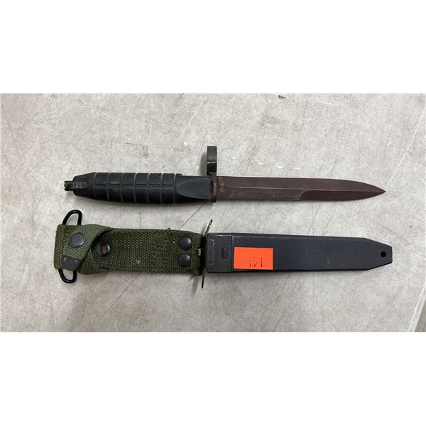 VINTAGE BAYONET WITH SHEATH