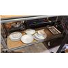 Image 1 : SHELF OF ASSORTED DINNERWARE