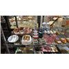 Image 2 : SHELF OF ASSORTED DINNERWARE & HOME DECOR
