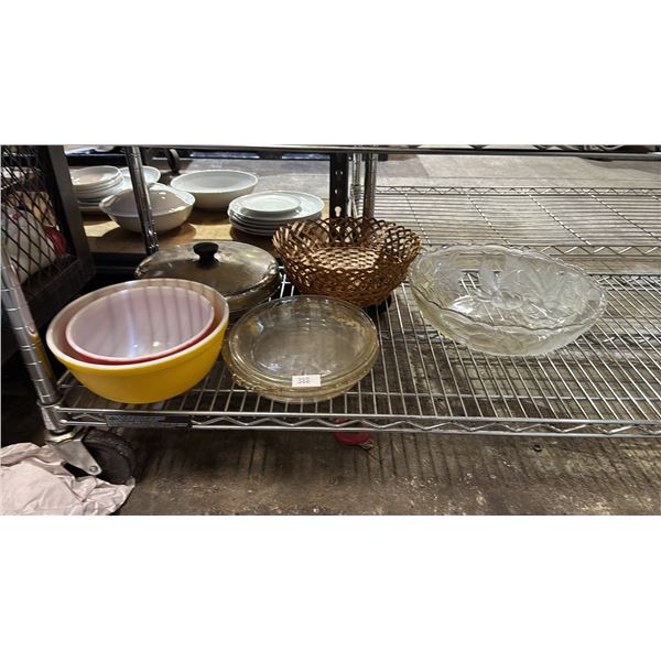 ASSORTED BOWLS & KITCHENWARE