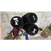 Image 3 : SUN MOUNTAIN GOLF BAG WITH ASSORTED EXECUTIVE RH GOLF CLUBS