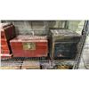 Image 3 : SHELF OF ASSORTED LOCK BOXES
