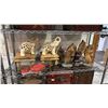 Image 1 : SHELF OF ASSORTED CHINESE HOME DECOR ITEMS