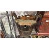 Image 2 : SHELF OF ASSORTED CHINESE ITEMS INCLUDING; JEWELRY BOX, LOCK BOX & TEA CADDY