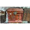 Image 3 : SHELF OF ASSORTED CHINESE ITEMS INCLUDING; JEWELRY BOX, LOCK BOX & TEA CADDY