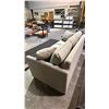 Image 4 : FABRIC SOFA BED WITH THROW PILLOWS