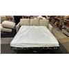 Image 5 : FABRIC SOFA BED WITH THROW PILLOWS