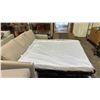 Image 6 : FABRIC SOFA BED WITH THROW PILLOWS