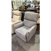 Image 2 : FABRIC ELECTRIC RECLINER (NO POWER CORD, UNKNOWN WORKING CONDITION)