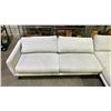 Image 2 : 2-PC FABRIC SECTIONAL SOFA (SOME CLEANING REQUIRED)