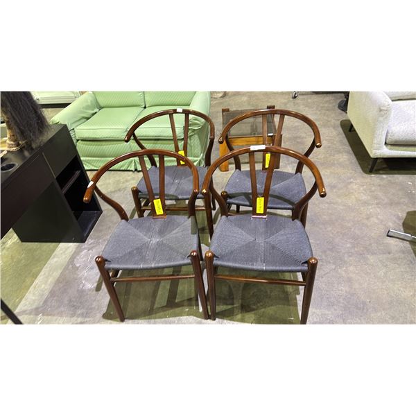 SET OF 4 DINING CHAIRS