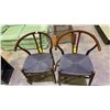 Image 3 : SET OF 4 DINING CHAIRS