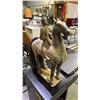 Image 1 : CHINESE HORSE STATUE 27"H