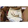 Image 3 : PALLET OF ASSORTED ITEMS INCLUDING; CLOTHES HANGERS, TROPHIES, CUSHIONS & MORE