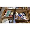 Image 4 : PALLET OF ASSORTED ITEMS INCLUDING; CHESS BOARD, TROPHIES, PING PONG SET & MORE