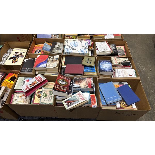 PALLET OF ASSORTED BOOKS