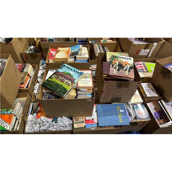 PALLET OF ASSORTED BOOKS