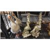 Image 2 : SHELF OF ASSORTED BIRD DECOR & FIGURES