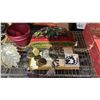 Image 3 : ASSORTED ITEMS INCLUDING; FRAMED ARTWORK, JEWELRY, PLANT POT & MORE