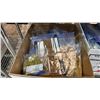 Image 2 : 3 BOXES OF ASSORTED ITEMS INCLUDING; BUTTONS, TRIM, BEADING SUPPLIES & MORE