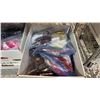 Image 4 : 3 BOXES OF ASSORTED ITEMS INCLUDING; FLOWERS, FEATHERS, TRIM & MORE