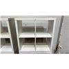 Image 2 : PAIR OF WHITE CABINETS
