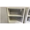 Image 2 : PAIR OF WHITE CABINETS