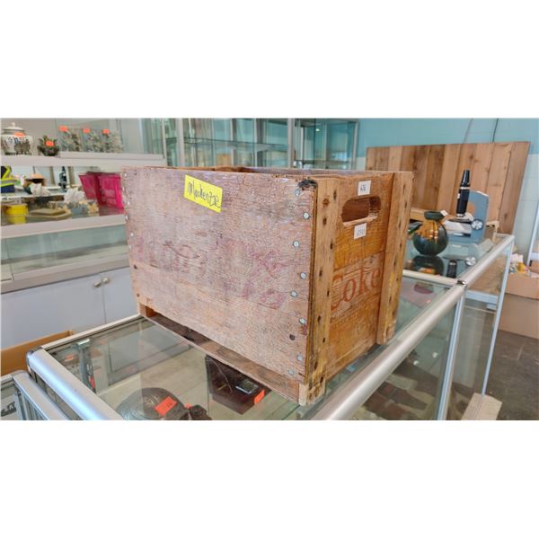 VINTAGE COCA-COLA WOODEN CRATE