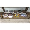 Image 1 : SHELF OF ASSORTED MCDONALDS & DISNEY COLLECTIBLE PLATES & DISNEY COLLECTIBLE CAR FIGURE