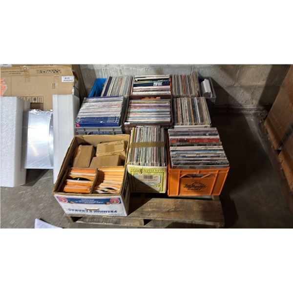 PALLET OF ASSORTED VINYL RECORDS