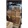 Image 1 : PALLET OF ASSORTED VINYL RECORDS IN ROLLING BINS
