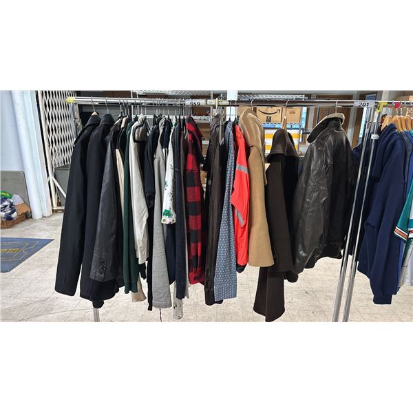 RACK OF ASSORTED CLOTHING INCLUDING; BURBERRY, DOLCE & GABBANA, GIULIA & MORE *RACK NOT INCLUDED*