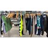 Image 2 : RACK OF ASSORTED CLOTHING INCLUDING; MIAMI DOLPHINS JERSEYS, SWEATERS, T-SHIRTS & MORE